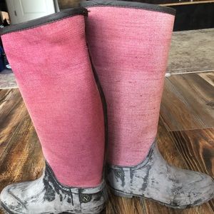 Lady N. Rustic Rain boots!